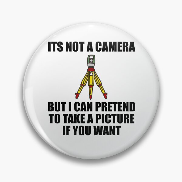 Item preview, Its Not a Camera Land Survey Tripod - Funny Land Surveying - Funny Land Surveyor Gifts Black Text designed and sold by Land Survey Shirts.