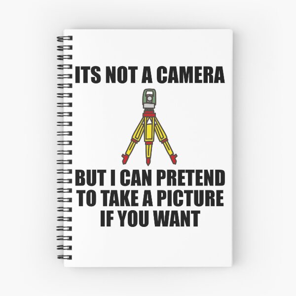 Item preview, Its Not a Camera Land Survey Tripod - Funny Land Surveying - Funny Land Surveyor Gifts Black Text designed and sold by Land Survey Shirts.