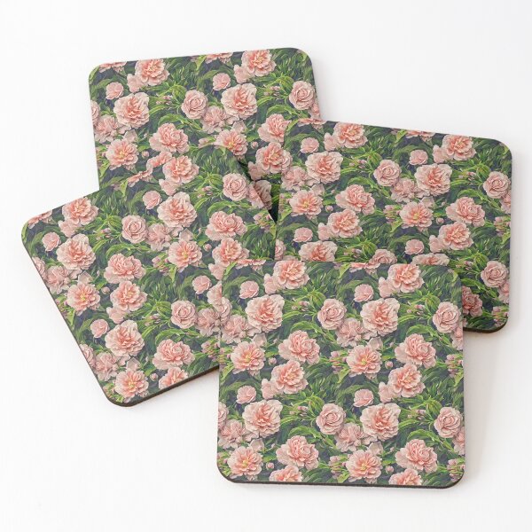 Item preview, Double Petals Peony Flowers Pattern designed and sold by Sweet  Zoe Shop.