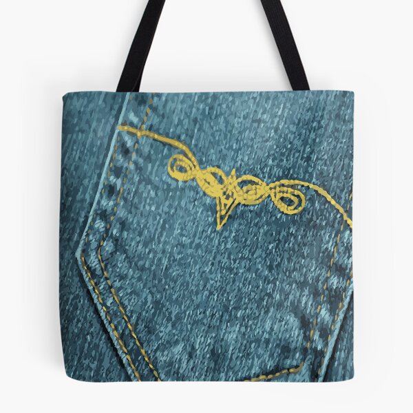 Item preview, Novelty Jean Jacket Pocket Print designed and sold by UptownMatt91.