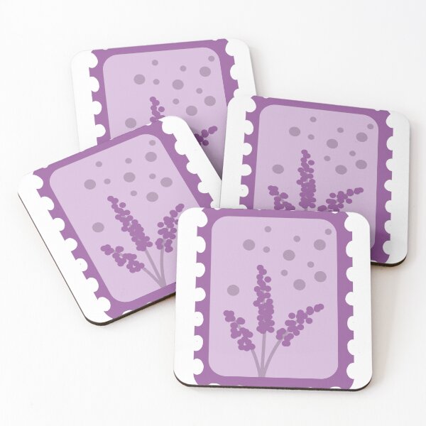 Item preview, Purple Aesthetic Flower Stamp  designed and sold by alinas-arts.