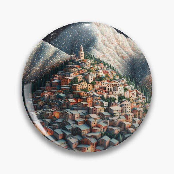 Item preview, Mountain Town designed and sold by Vetrotek.