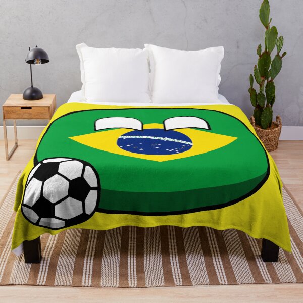 Item preview, Brazilball with Football/Soccer Ball designed and sold by DiskThree.