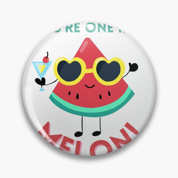 Item preview, You are one in a melon! Funny friendship cool watermelon designed and sold by Lumia Creations.