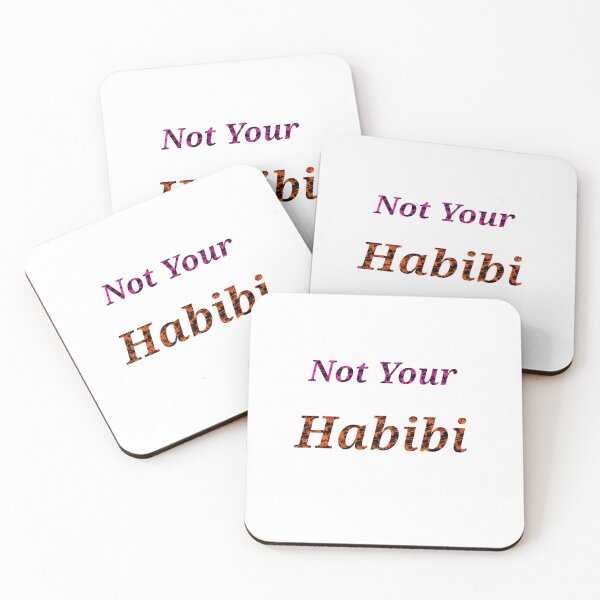 Item preview, Not Your Habibi - Funny And Cute Quotes designed and sold by Designspot2020.