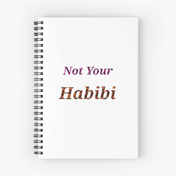 Item preview, Not Your Habibi - Funny And Cute Quotes designed and sold by Designspot2020.