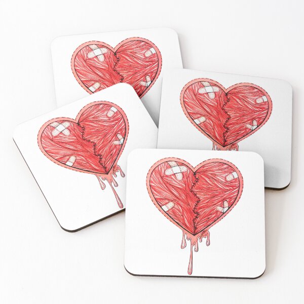 Item preview, Bruised and Battered Heart designed and sold by JD Bromley.