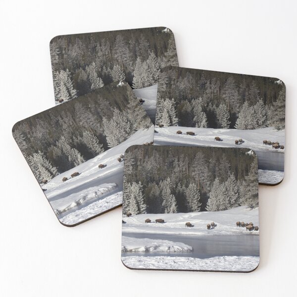 Item preview, Winter on the Madison River in Yellowstone NP (panoramic) designed and sold by Gilby-Designs.