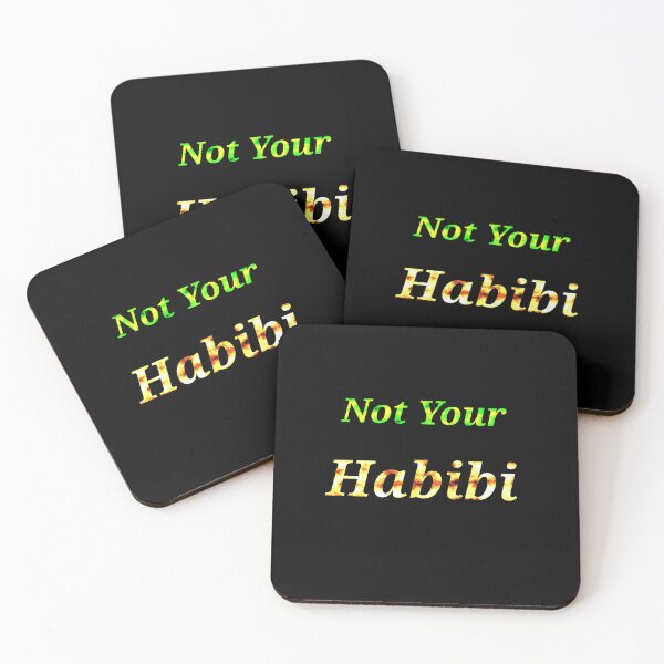 Item preview, Not Your Habibi - Funny And Cute Quotes designed and sold by Designspot2020.