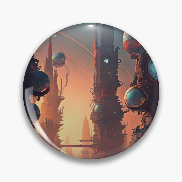 Item preview, The City designed and sold by SteampunkPlaza.