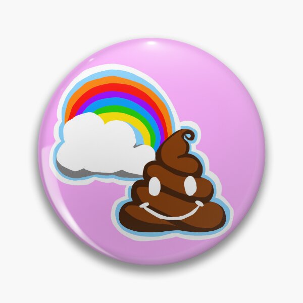 Item preview, Rainbows and Poop Emoji Pink designed and sold by JaymieMetz.
