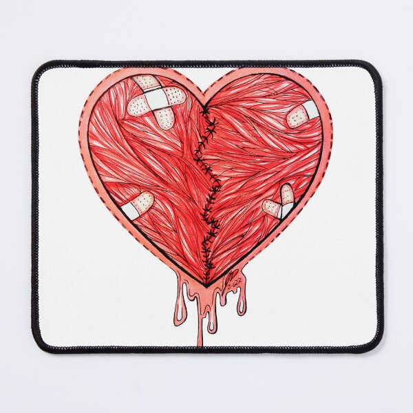 Item preview, Bruised and Battered Heart designed and sold by JD Bromley.