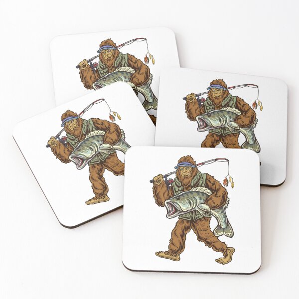 Artikelvorschau, Bass Fishing Bigfoot Hunter Fisherman Gift entworfen und verkauft von Jon S.