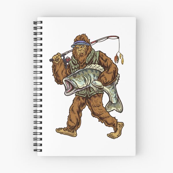 Artikelvorschau, Bass Fishing Bigfoot Hunter Fisherman Gift entworfen und verkauft von Jon S.