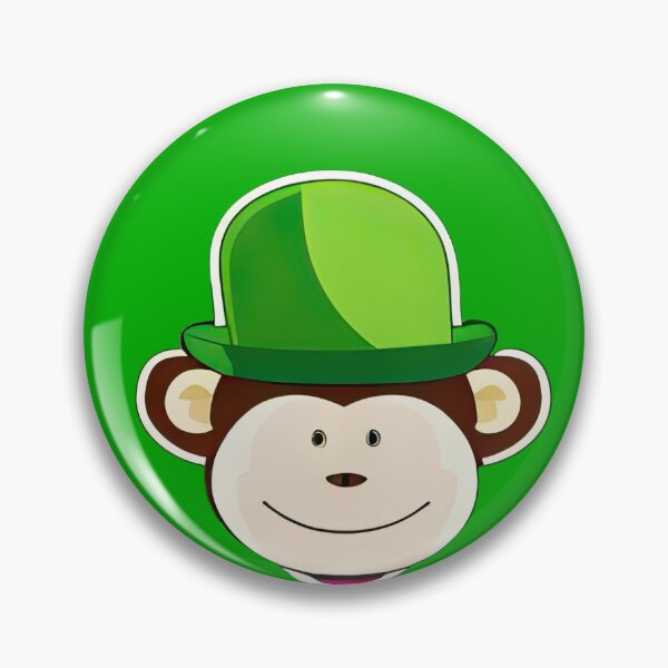 Item preview, Cute St. Patrick's Day Monkey designed and sold by Hiimtrace.