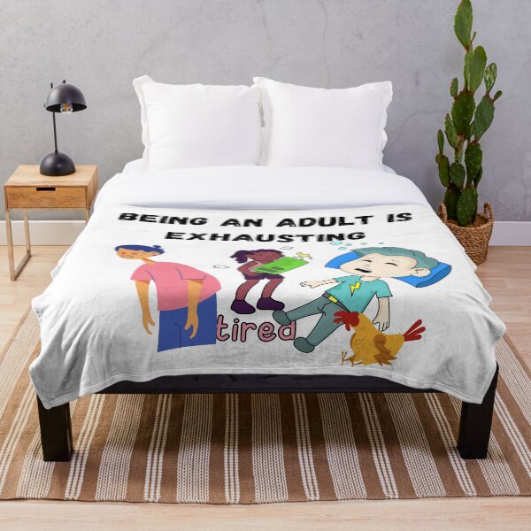 Item preview, Being an adult is exhausting designed and sold by Sisy04.