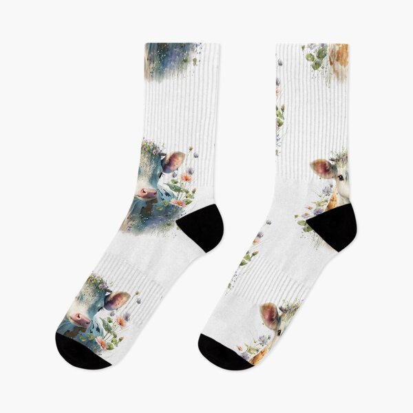 Item preview, Beautiful Cow in the Flower Field designed and sold by Fhfarms.
