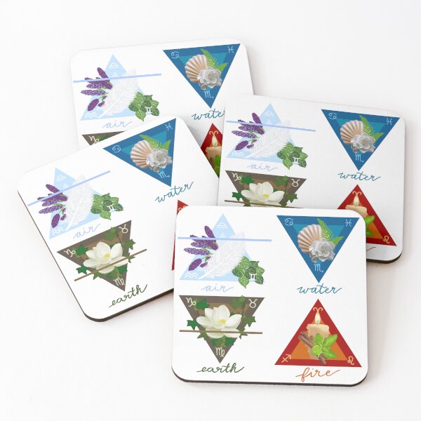 Item preview, The Four Elements designed and sold by BrushedByGrace.