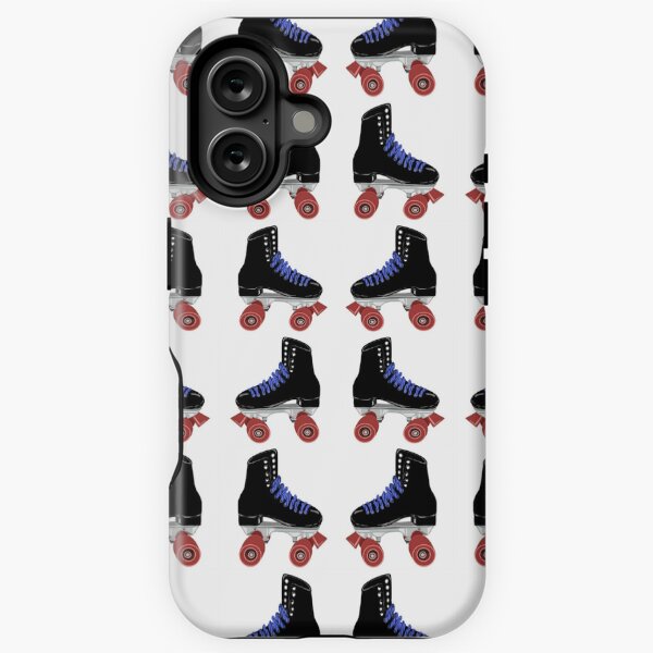 Roller Skate Pattern iPhone Tough Case