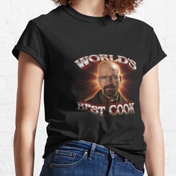 Le meilleur cuisinier du monde Walter White Breaking Bad Design T-shirt classique