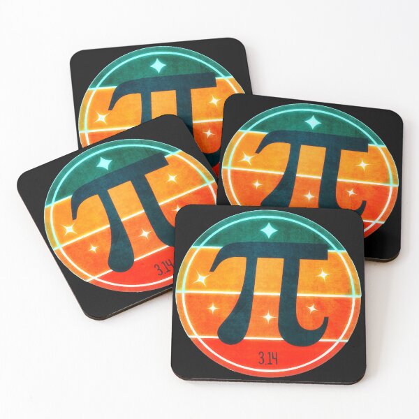 Item preview, PI Day Retro Sunset Design designed and sold by MythikCreationz.