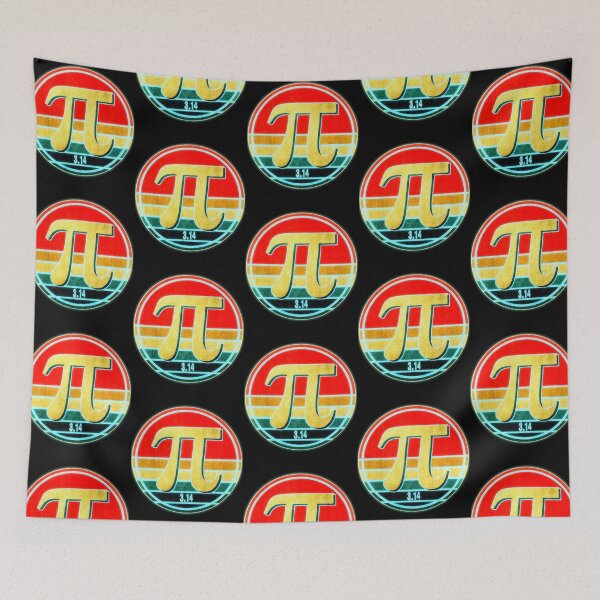 Item preview, PI Day Retro Sunset Design designed and sold by MythikCreationz.