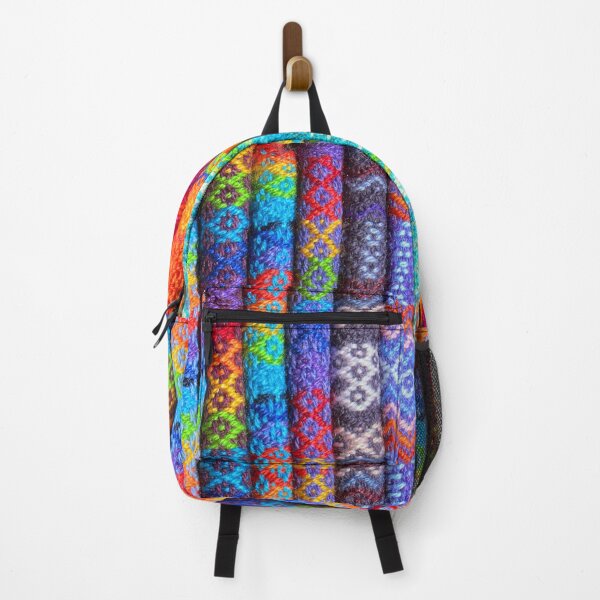 Item preview, Abstract design, folds of colourful woven woollen cloth. designed and sold by claireseyeview.