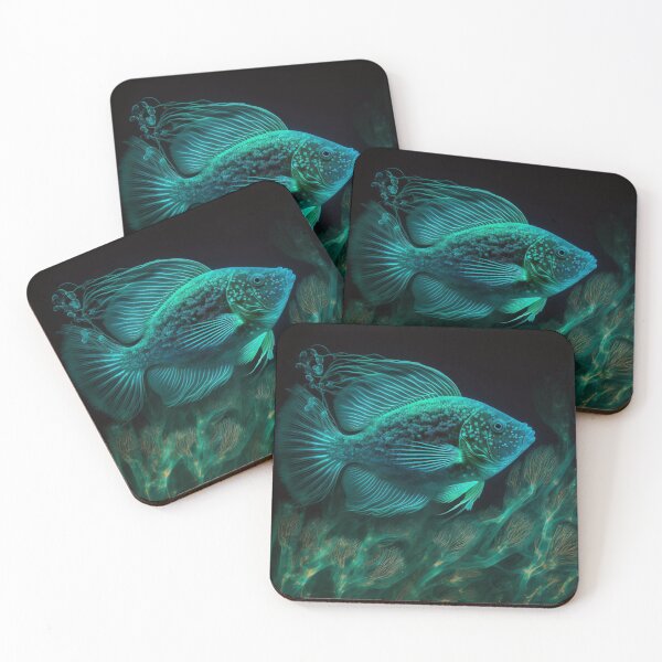 Item preview, Bioluminescent Fish designed and sold by Solace Sparkles.