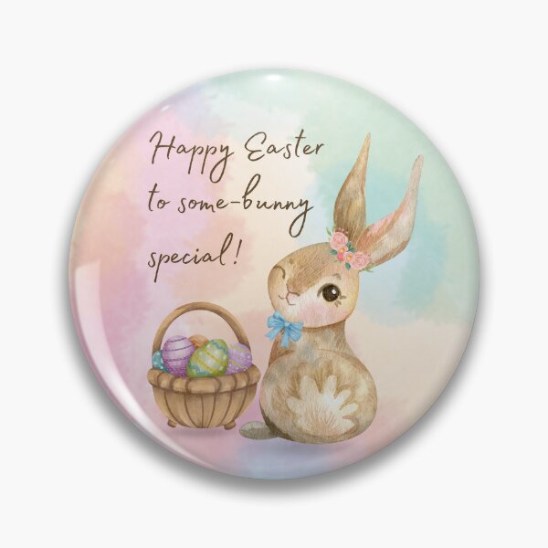 Item preview, Cute Easter Bunny's Egg Basket  designed and sold by DaffodilArts.