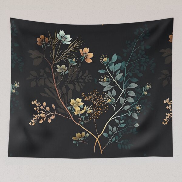 Item preview, Pattern of flowers and branches - oriental style designed and sold by FelpoStore.