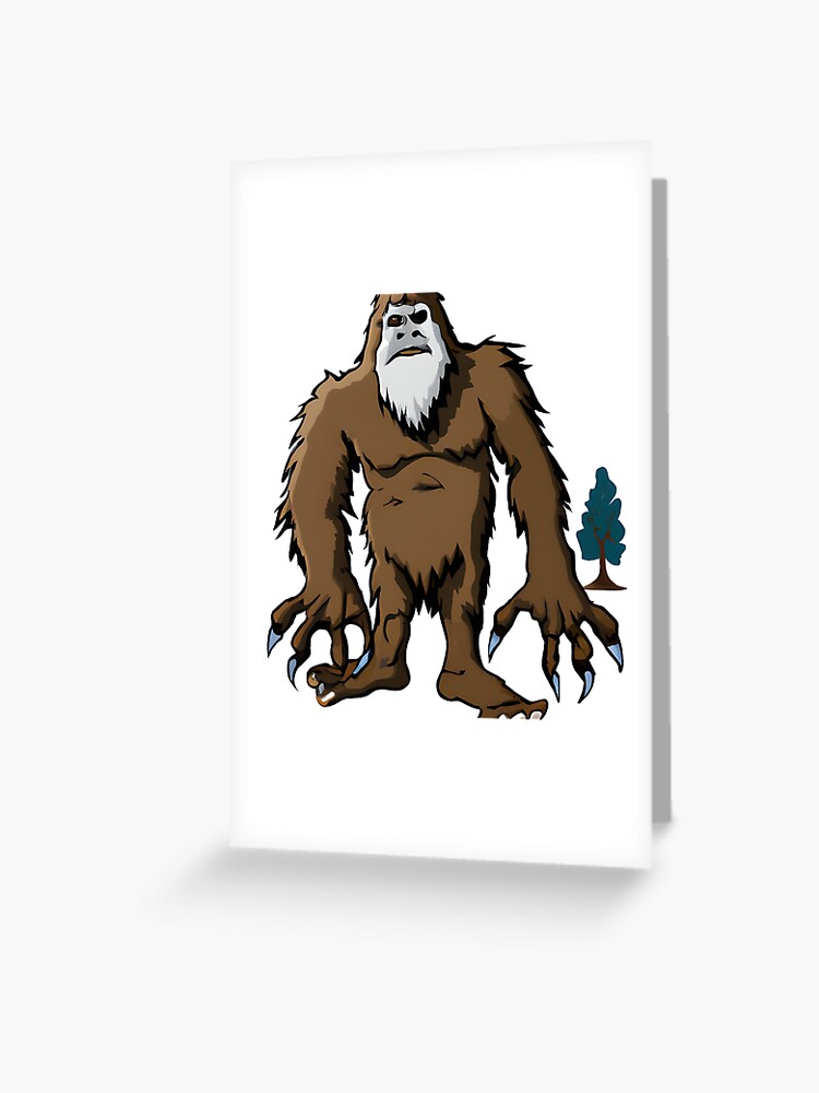 Big Foot Yeti' Sticker