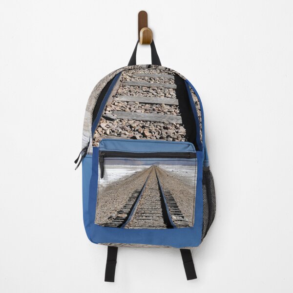 Item preview, Rails in the White Desert: A Surreal View of the Salar de Uyuni designed and sold by franck380.