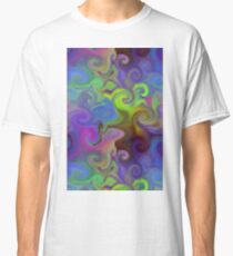 Color design psychedelic Classic T-Shirt