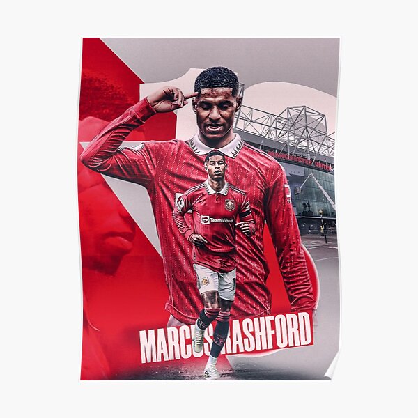MARCUS RASHFORD NEW GOAL CELEBRATION Poster
