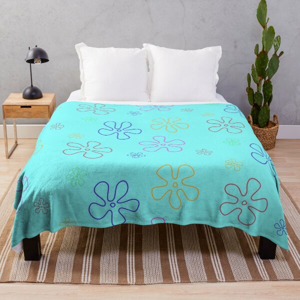 Vista previa del artículo con la obra «Patrón floral maravilloso de Bob Esponja», diseñado y vendido por Nico0699.