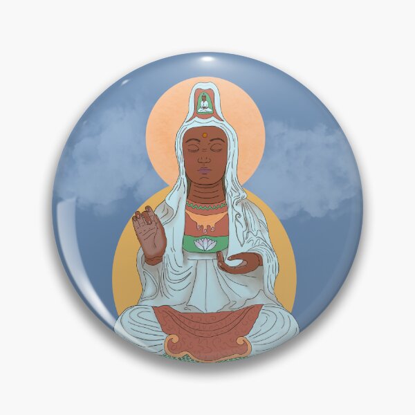 Item preview, Guan-Yin Bodhisattva of Compassion (no border) designed and sold by Intrepid-Dragon.