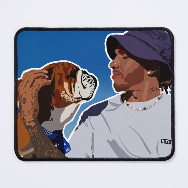 Item preview, Lewis Hamilton and Roscoe art designed and sold by DigitalsByJana.
