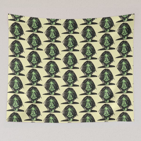 Item preview, Green Head. designed and sold by TiElleKappa.