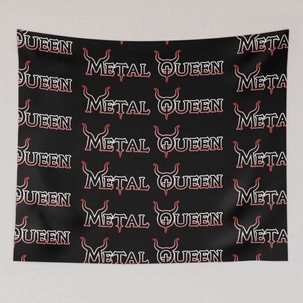 Item preview, Metal Queen with Horns designed and sold by The Tinfoil Mafia .