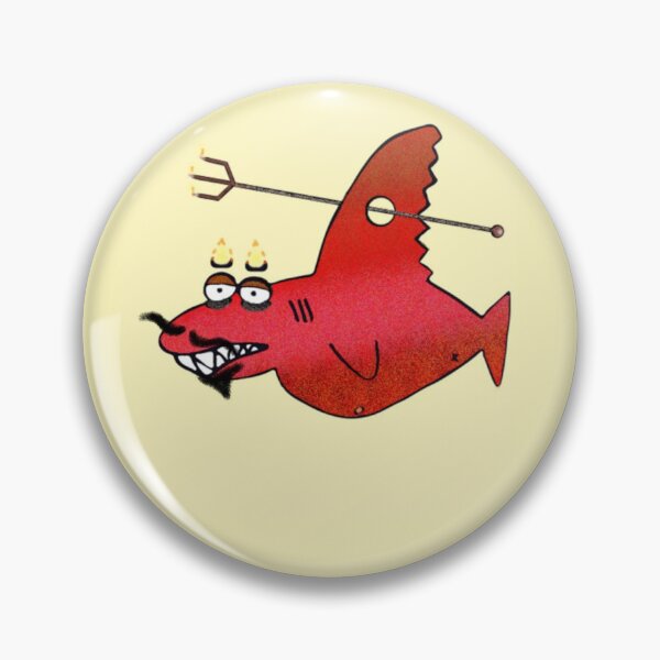 Item preview, Devil Shark (Sharky #047.) designed and sold by TiElleKappa.