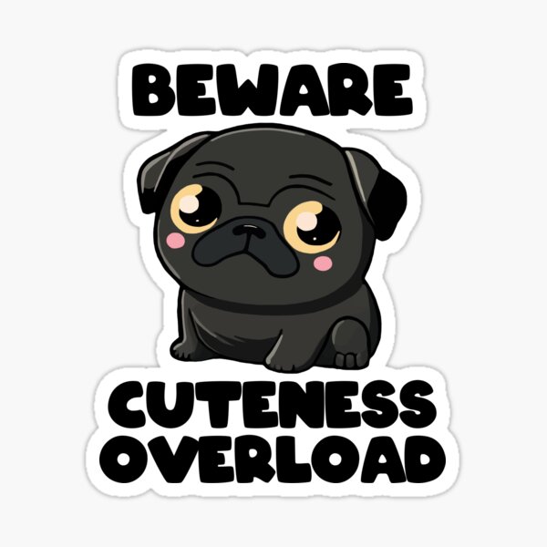 Cuteness Overload Stickers for Sale