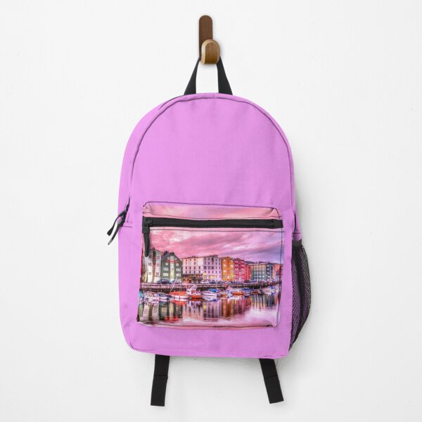 Item preview, MARITIME #35 - Colorful Buildings Along River in Trondheim Norway designed and sold by DEL-Productions.