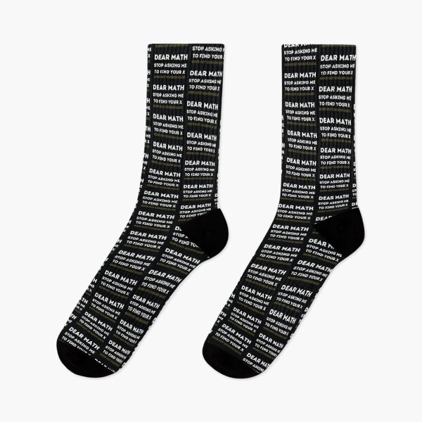Item preview, Dear Math - Funny Math Joke designed and sold by MathVerge.