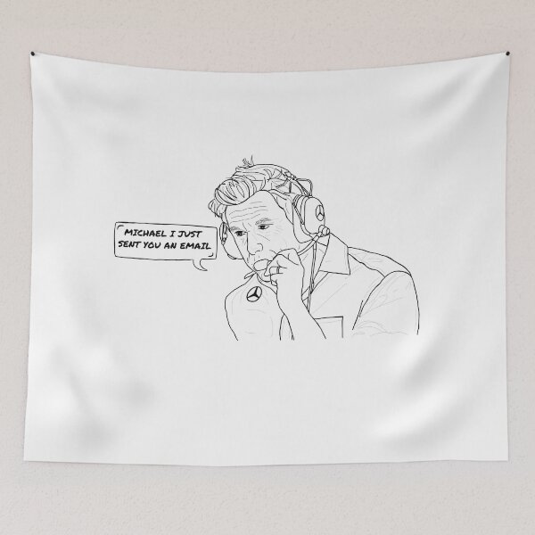 Item preview, MICHAEL I JUST SENT YOU AN EMAIL - BLACK LOGO designed and sold by danidoodlez.