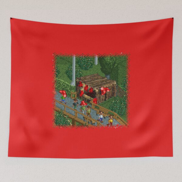 Item preview, RollerCoaster Tycoon RCT 1 - Hat Shop / Stall designed and sold by vortiene.
