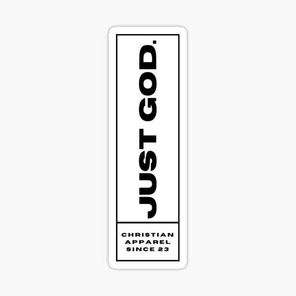 Item preview, Just God - Christian tees designed and sold by Encourage2022.