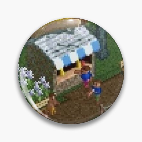 Item preview, RollerCoaster Tycoon RCT 1 - Hot Dog Shop / Stall designed and sold by vortiene.