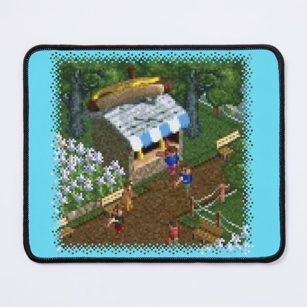 Item preview, RollerCoaster Tycoon RCT 1 - Hot Dog Shop / Stall designed and sold by vortiene.