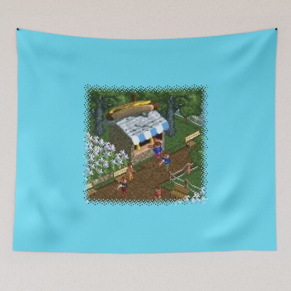 Item preview, RollerCoaster Tycoon RCT 1 - Hot Dog Shop / Stall designed and sold by vortiene.