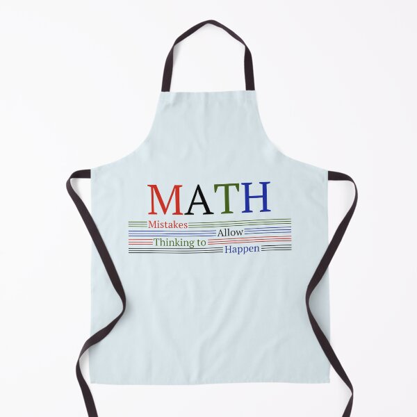 Item preview, MATH Means Mistakes Allow Thinking to Happen designed and sold by MathVerge.